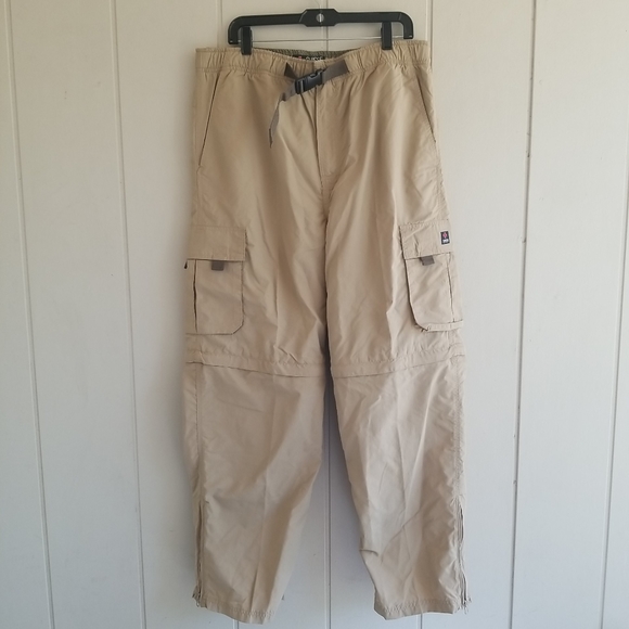 suisse sport Pants New Suisse Pants Size Medium Beige Convertible